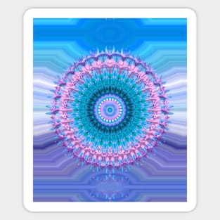 digital mandala Sticker